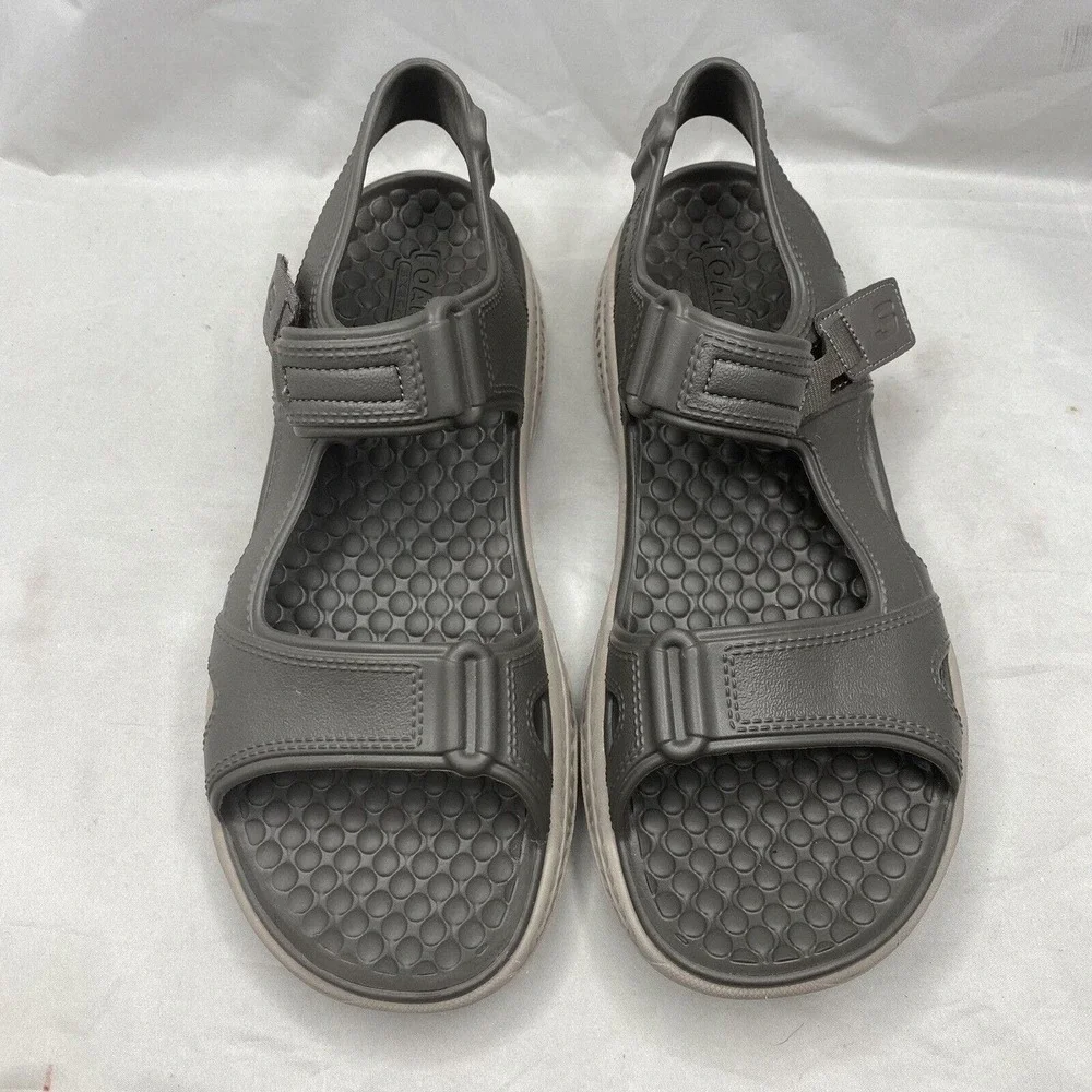 Skechers Foamies Creston Ultra Sandals Taupe Grey 243094 Men's Size 12 US - Picture 3 of 8